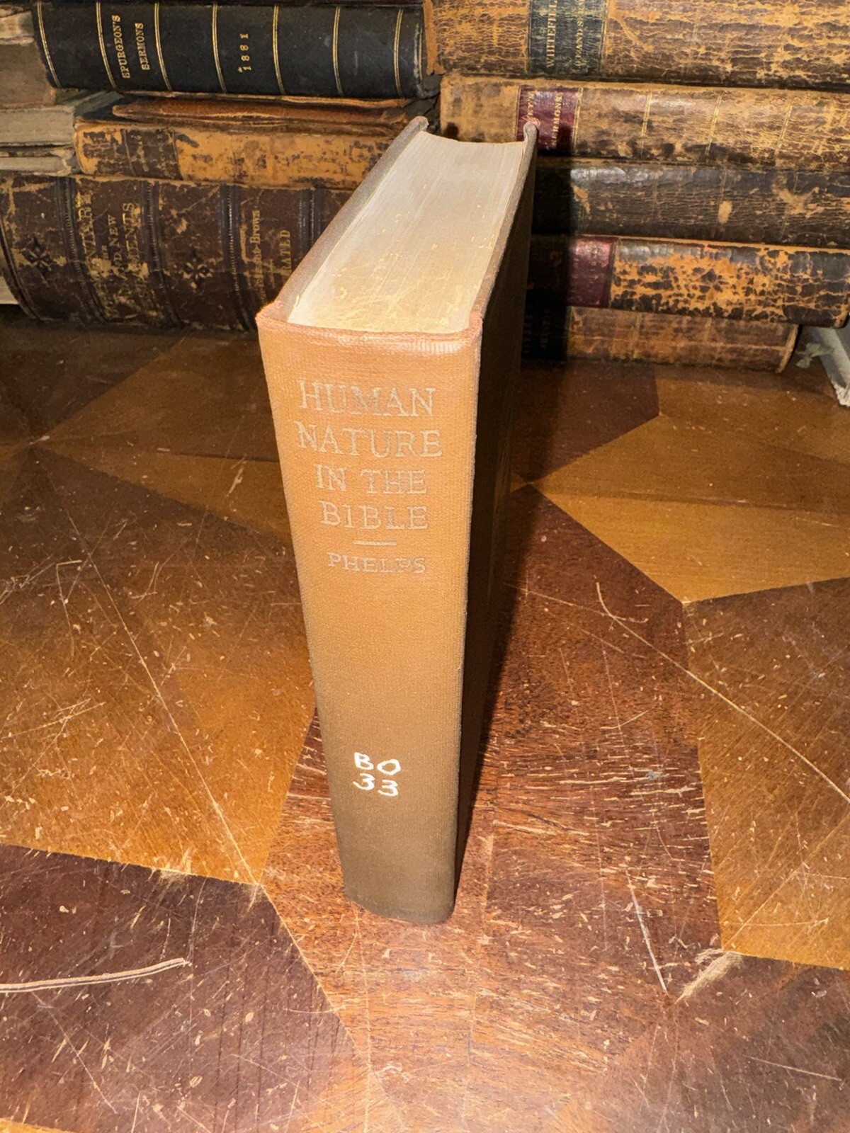 Human Nature and The Gospel By William Lyon Phelps 1922 Charles Scribners HC VTG