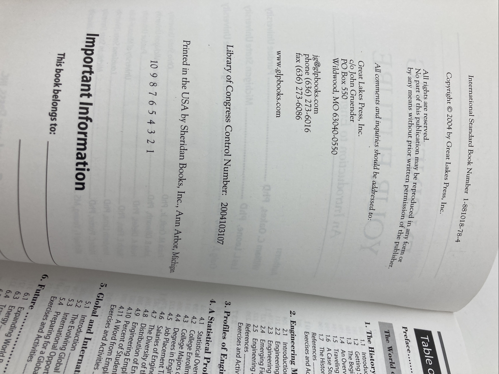 Engineering Your Future : A Comprehensive Approach Perfect William C. Oakes