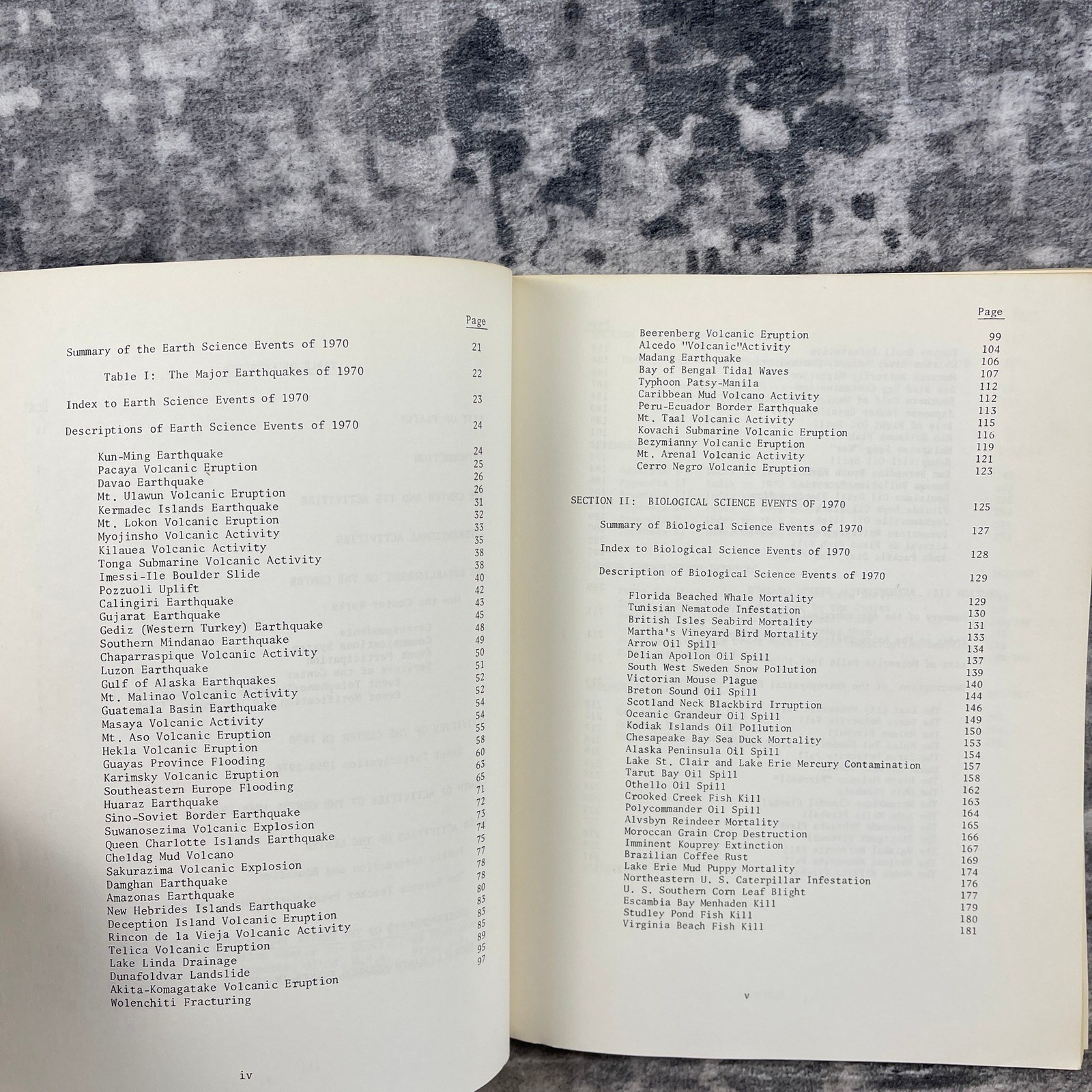Smithsonian Institution Short-Lived Phenomena 1970 Annual Report Science