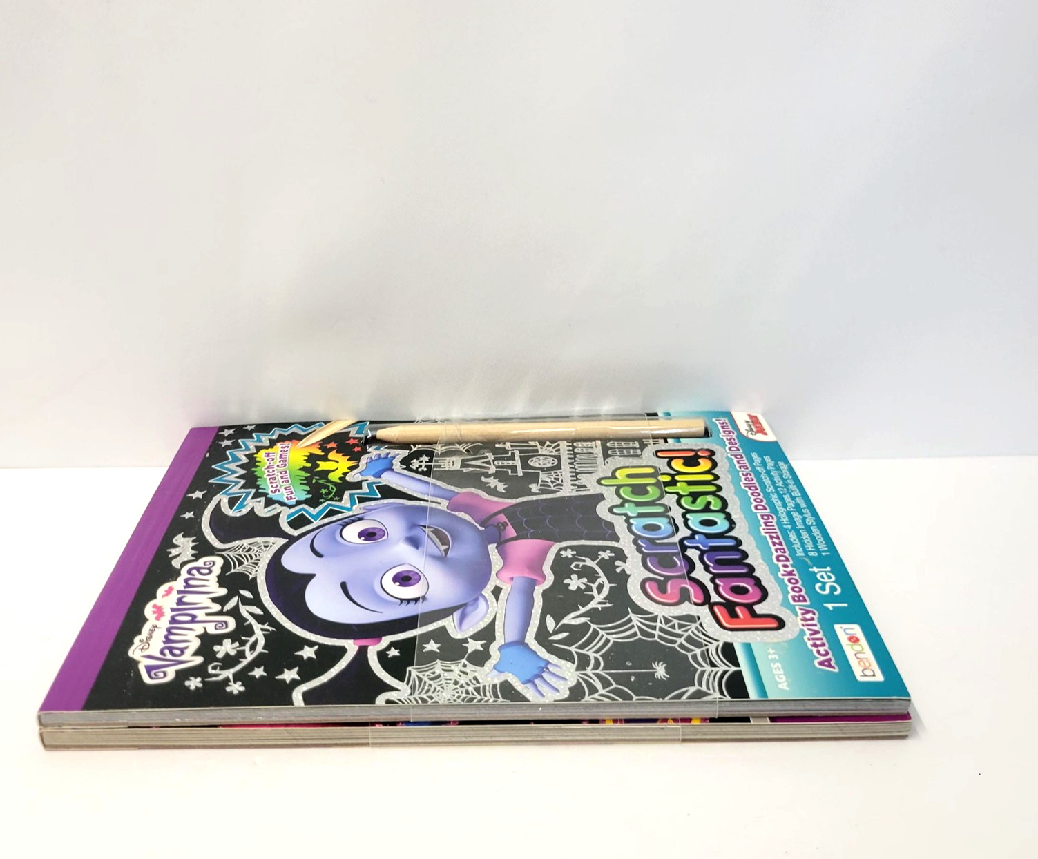 Scratch Fantastic Shimmer & Shine Vampirina 2 PB Lot Bendon Kids Books Activity