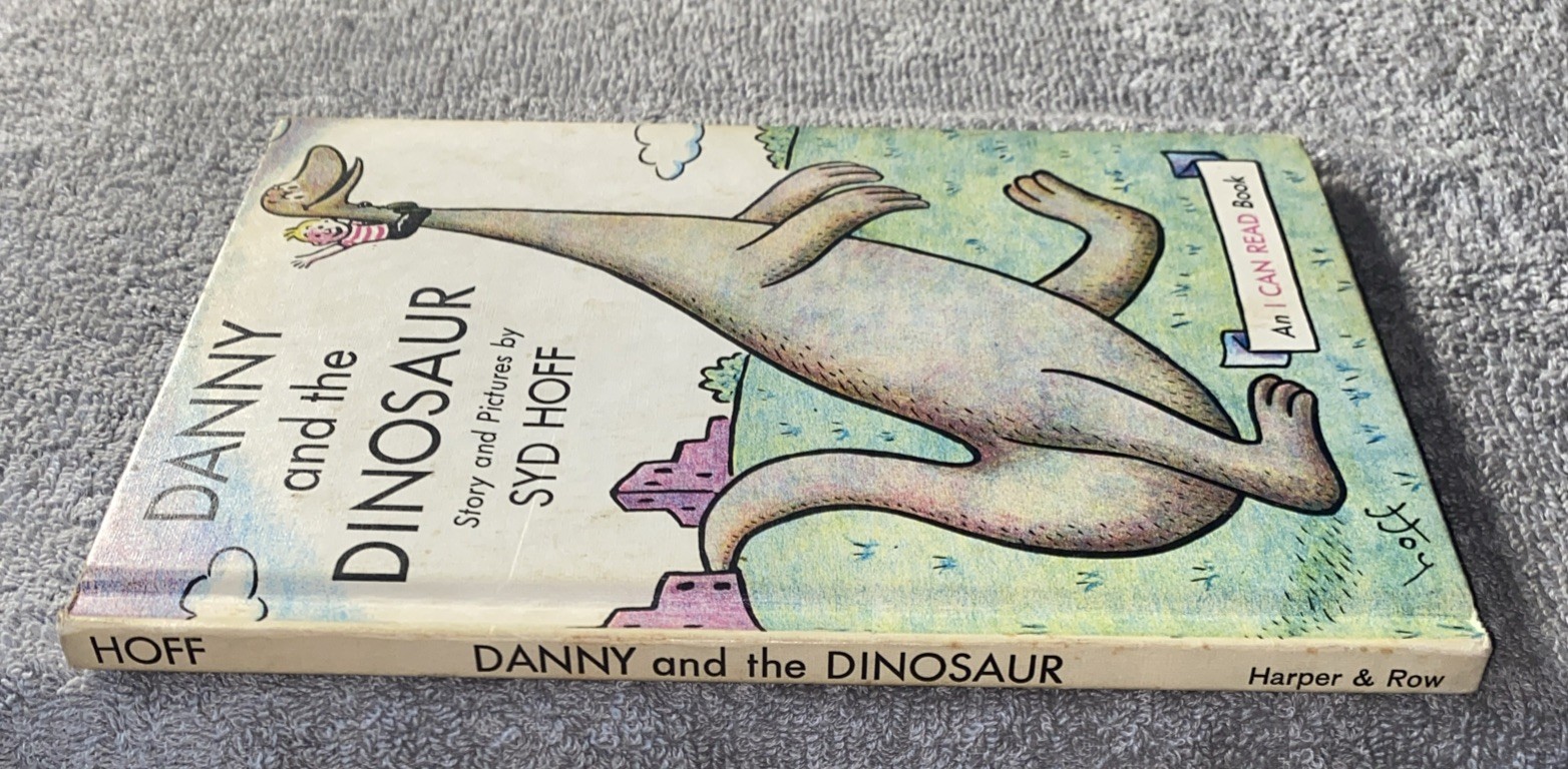 Danny and the Dinosaur Syd Hoff 1958 Harper & Row Weekly Reader’s Hardcover 0