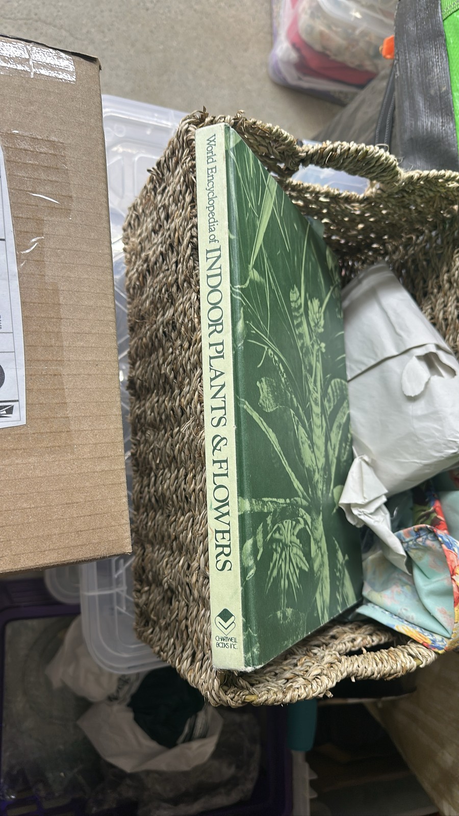 World Encyclopedia Of Indoor Plants & Flowers Joanna Kelly 1977 HC