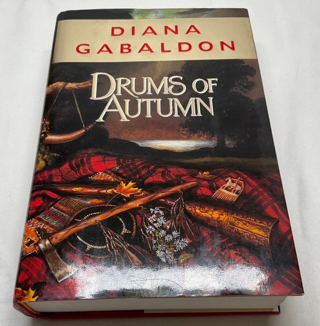 Drums of Autumn Diana Gabaldon 97 Delacorte HCDJ 1st ed 1st pr signed bookplate
