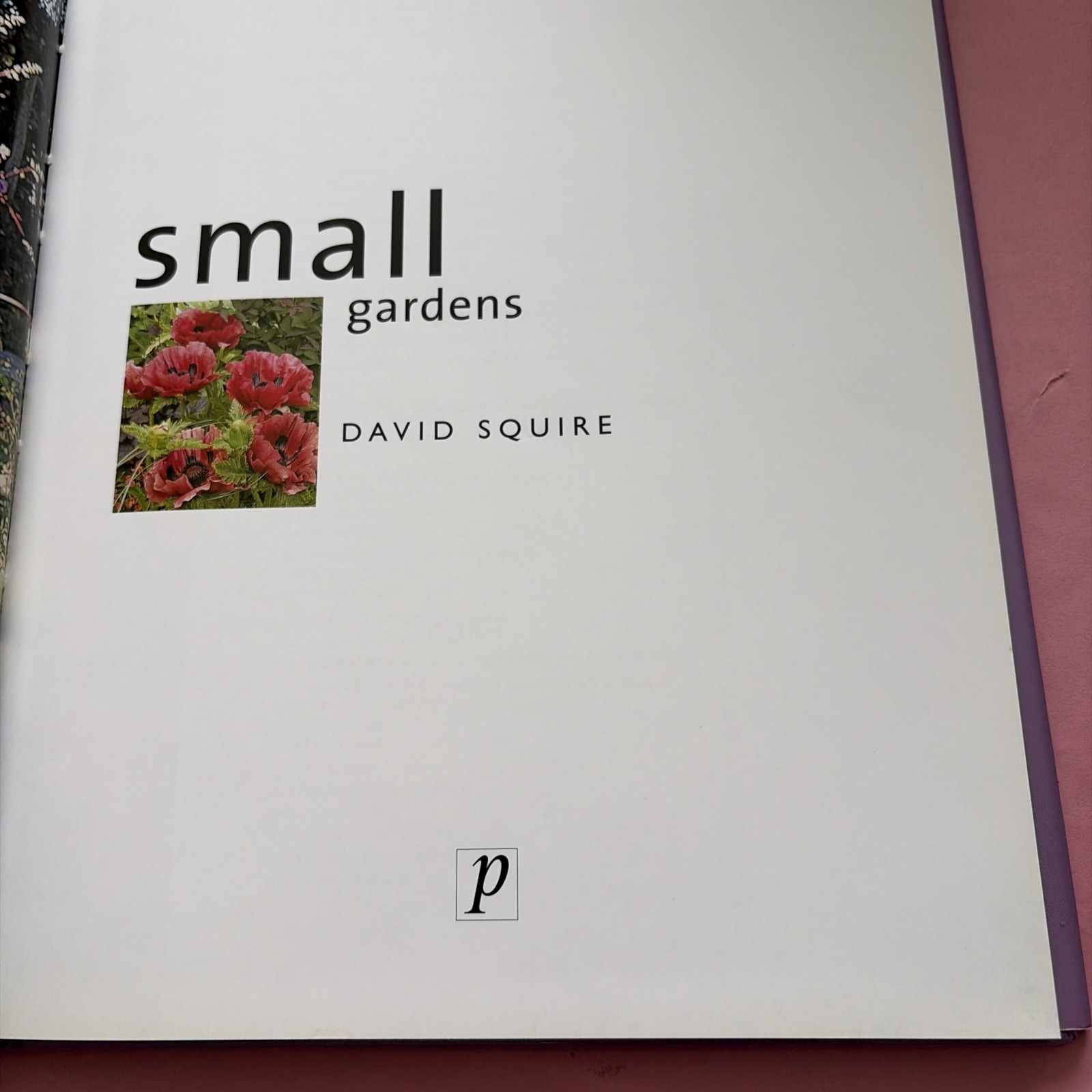 Small Gardens How to Plan and Plant the Perfect Small Garden by David Squire HC