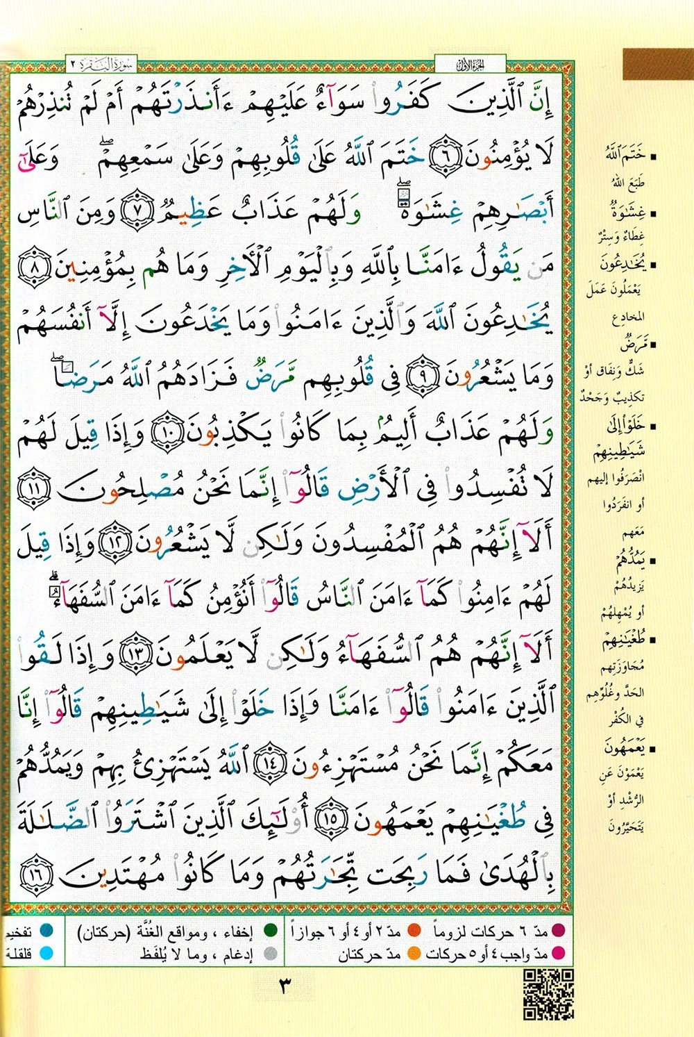 Tajweed Quran – Velvet & Gold/Silver Panel Hardcover – Arabic Edition – 5.5×8 in