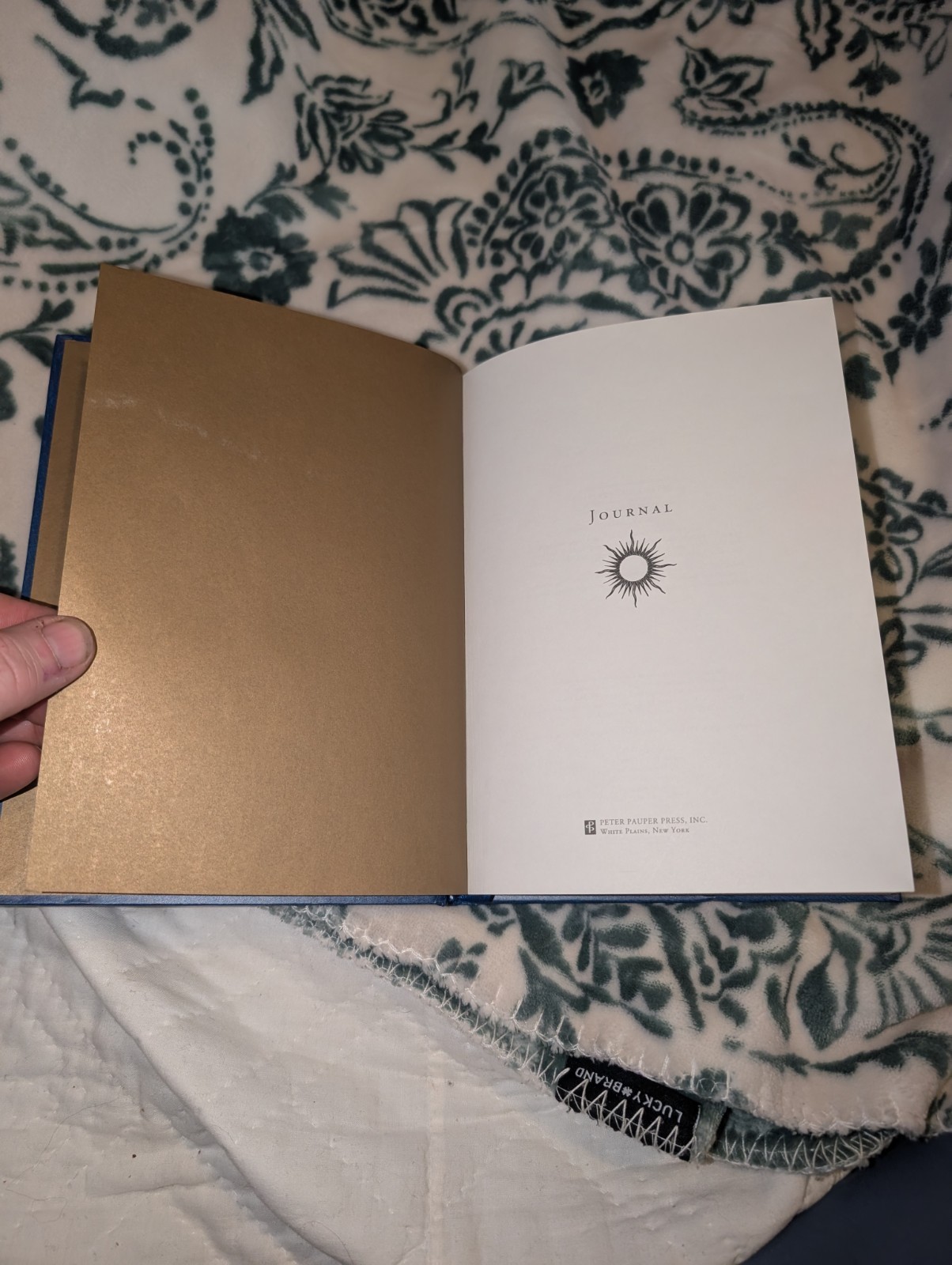Celestial Journal Peter Pauper Press Diary Notebook Hardcover Acid free Ribbon