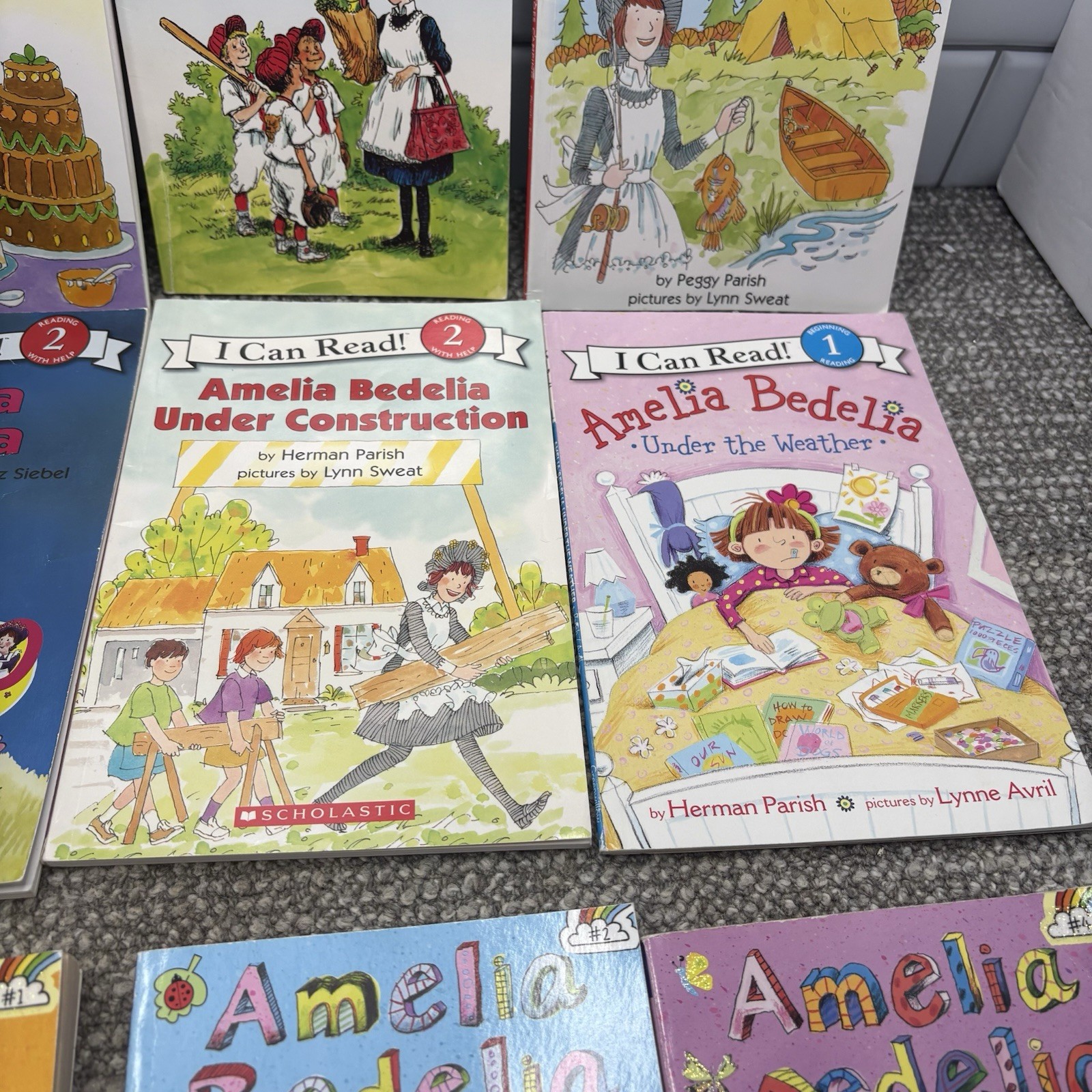 Amelia Bedelia Books Set If 12 Easy Readers And Chapter Books Mixed Set Parish