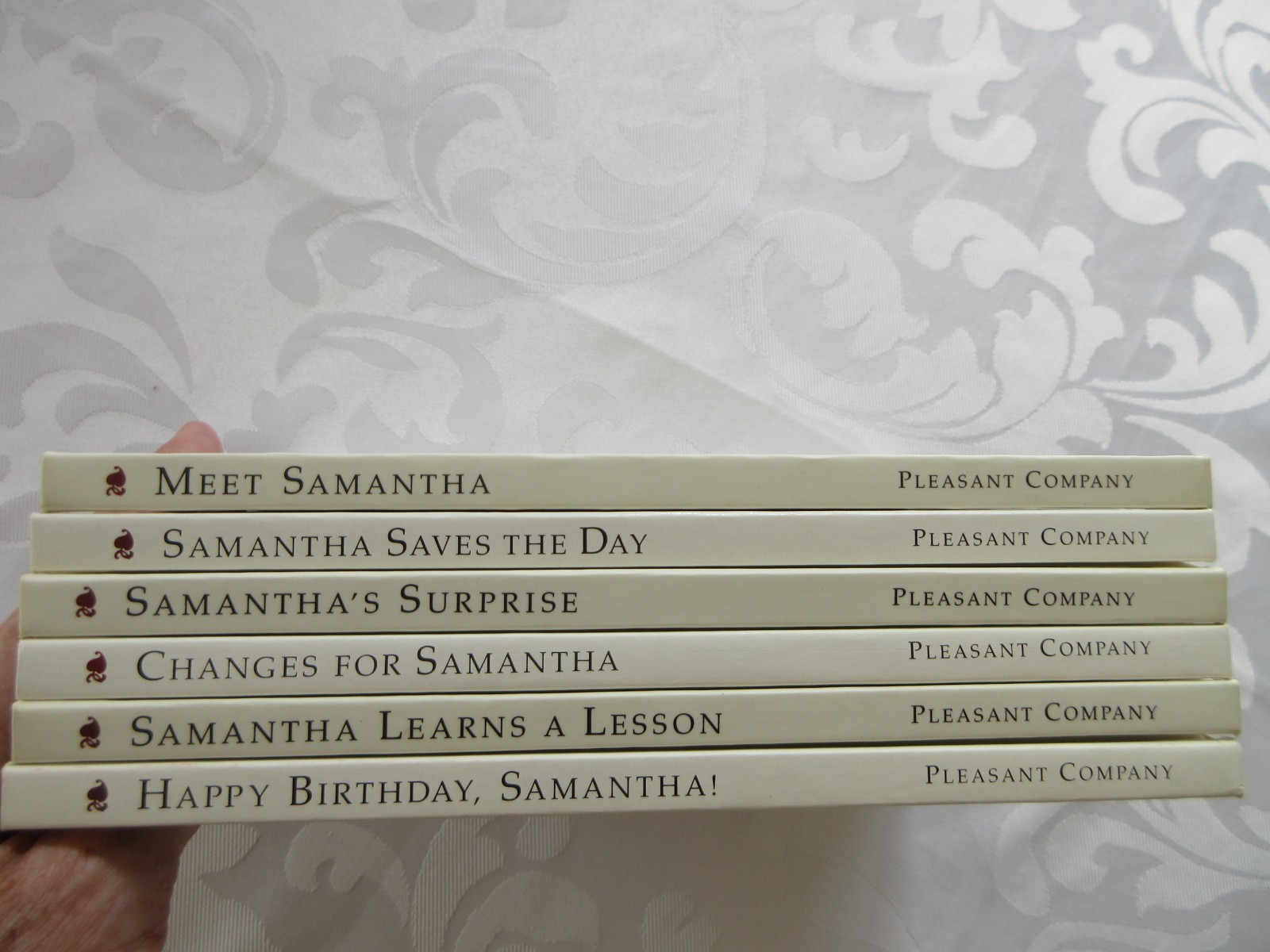 AG Pleasant Company SAMANTHA Hardcover BOOK Set -6, 1st PRINTING, 1ST ED. 1988