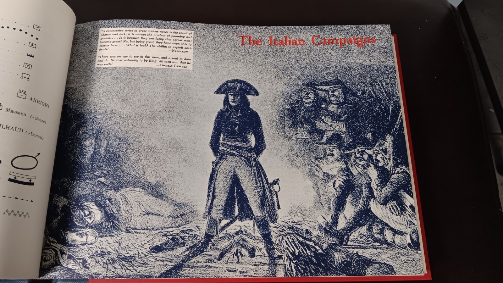 A Military History And Atlas Of The Napoleonic Wars – Vintage 1968 Hardcover