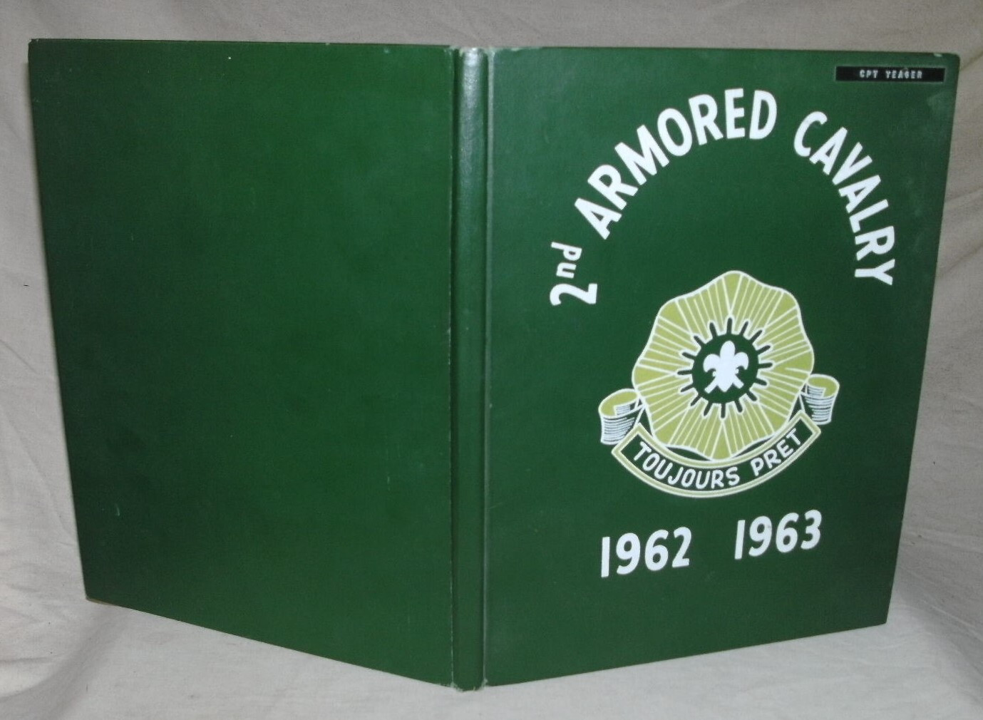 Book : 2nd Armored Cavalry 1962-1963 – U.S. Army in West Germany –