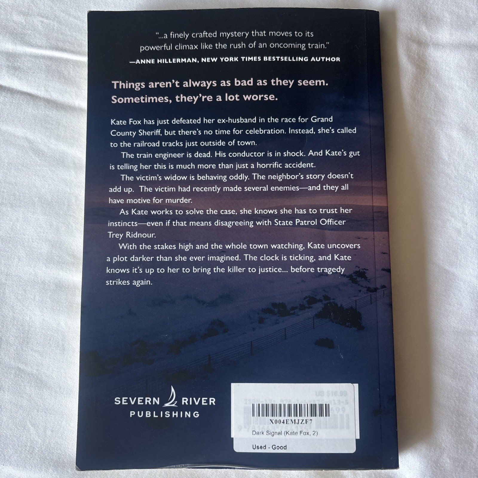 Dark Signal by Shannon Baker (2017, Trade Paperback)