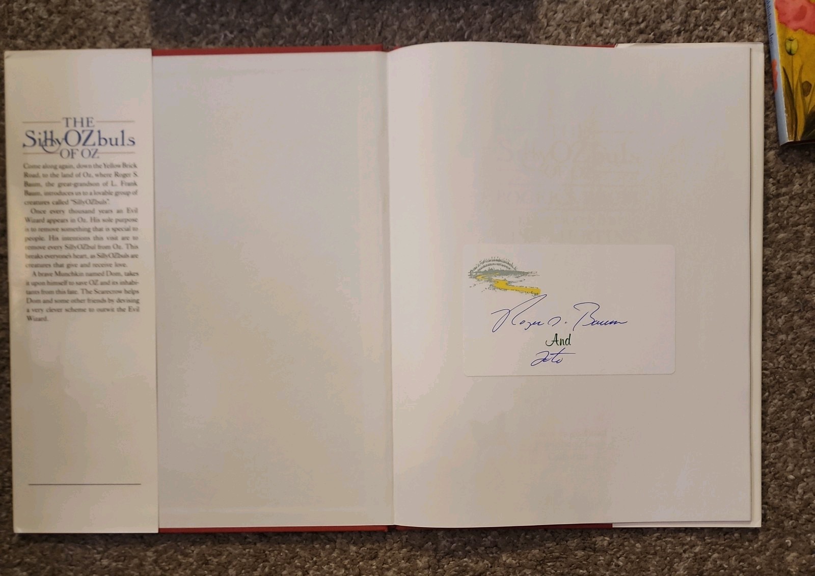THE SILLY OZBUL OF OZ: A TRILOGY By Roger S. Baum – 3 SIGNED VOLUMES