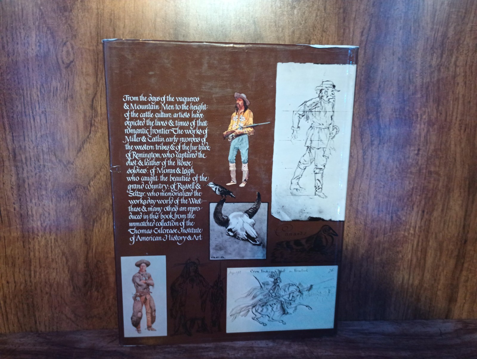 The Art of the Old West Paul Rossi HC w/ Dust Jacket 1981 Western Art
