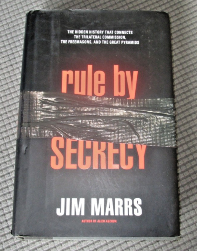 Rule by Secrecy Jim Marrs 2000 Hard Cover, with DJ FREE SHIPPING