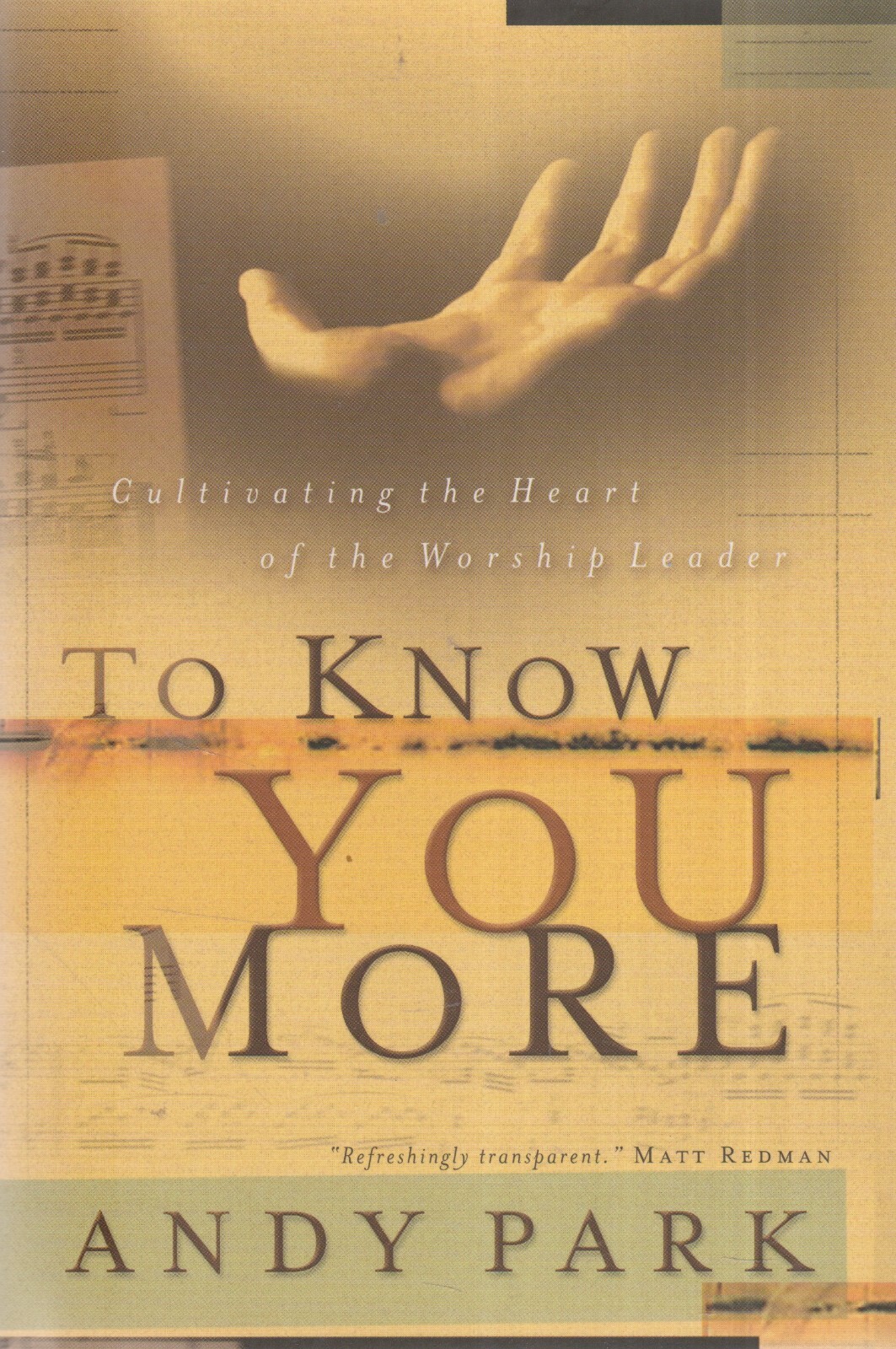 To Know You More – Andy Park