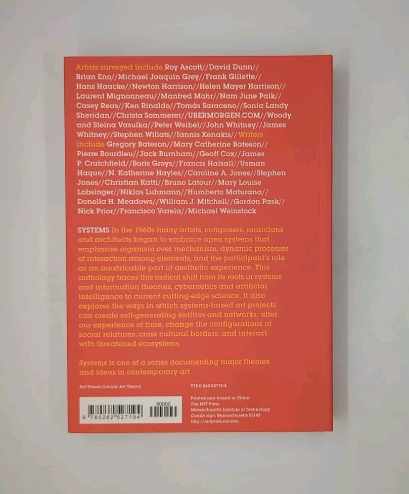 Systems by Edward A. Shanken, editor (2015, MIT Press)