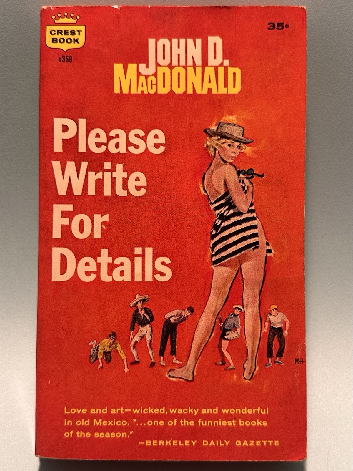 [Lot of 6] Vintage Crime Mystery Sex GGA Paperbacks 50s 60s JOHN D MACDONALD