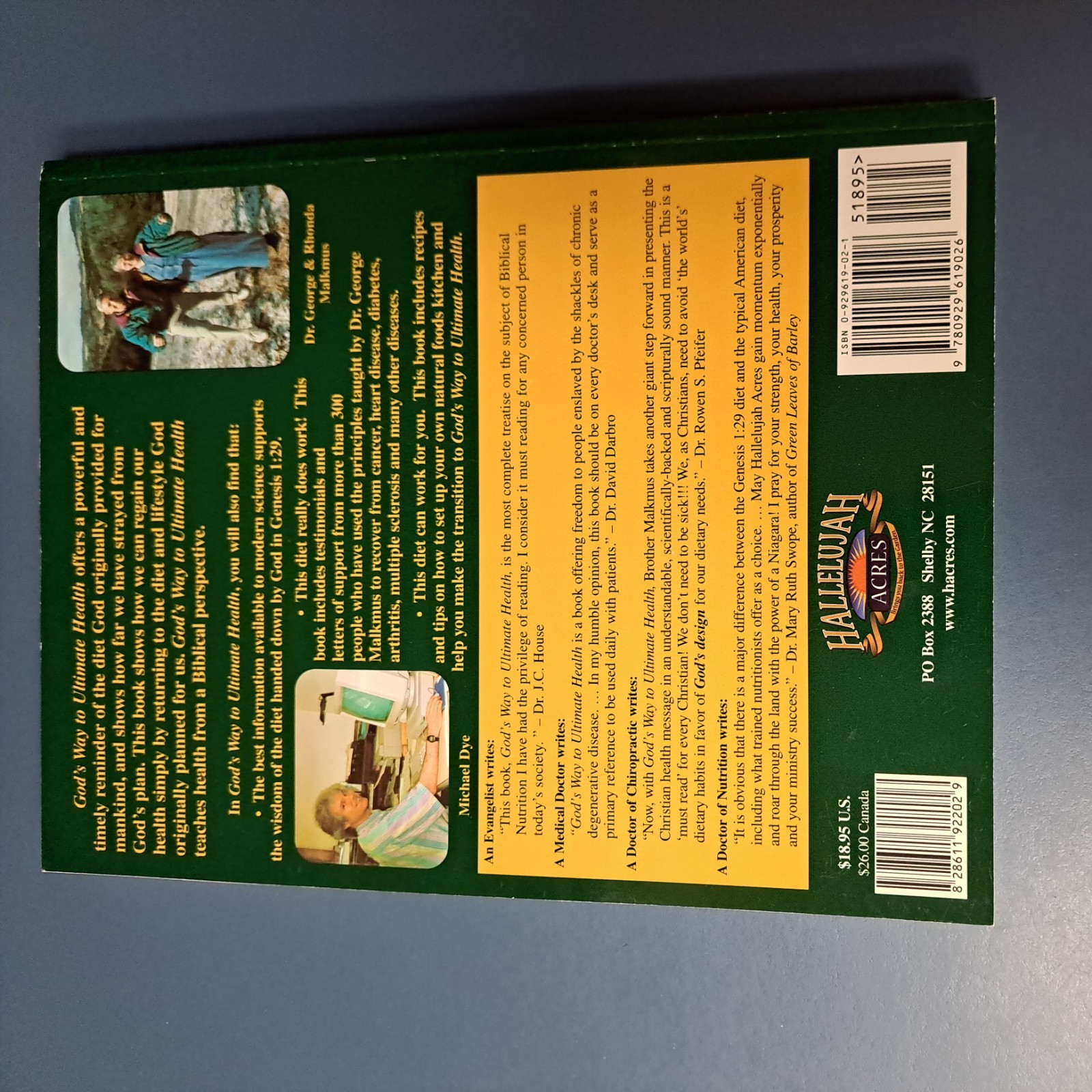 God’s Way to Ultimate Health: A Common Sense Guide for Eliminating Sickness …