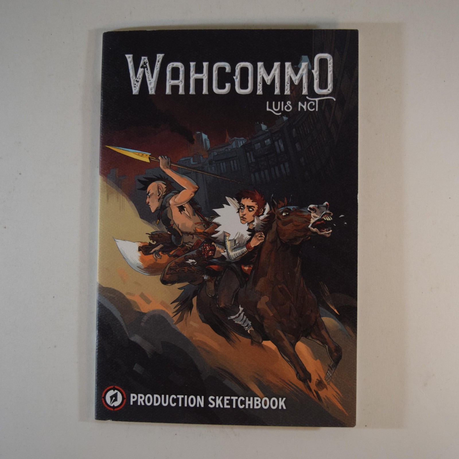 Wahcommo – Luis NCT – Production Sketchbook – 2018 Magnetic press 28 Pages