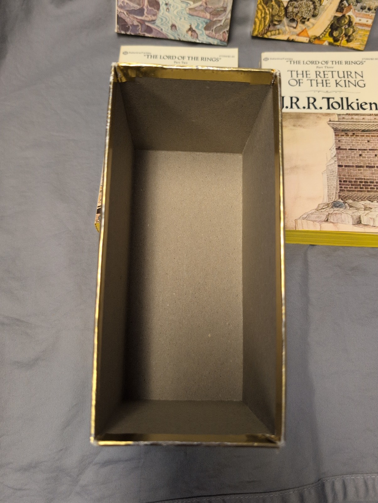 Lord of the Rings Gold Box Set: J. R. Tolkien. Vol. 1-4 Ballentine Books. 1978