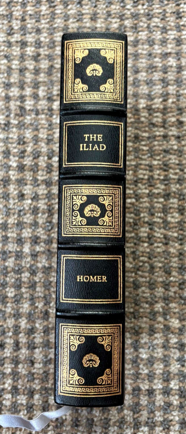 FINE BINDING Oxford Library of World’s Great Books edition of Homer’s “Iliad”