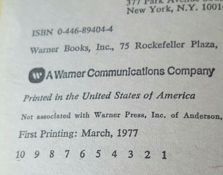 Color Your World Vintage Paperback 1977 First Printing