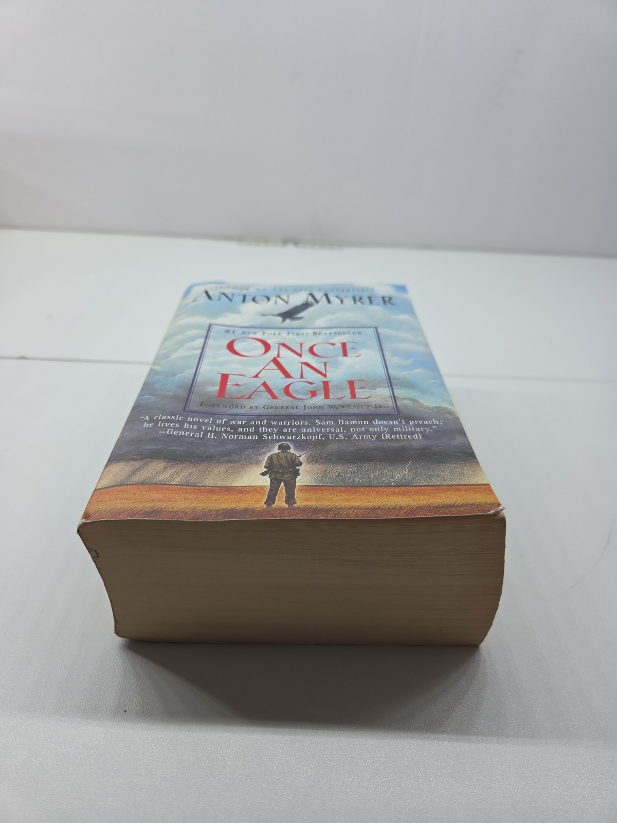 Once an Eagle by Anton Myrer (2002, Trade Paperback) Great Condition
