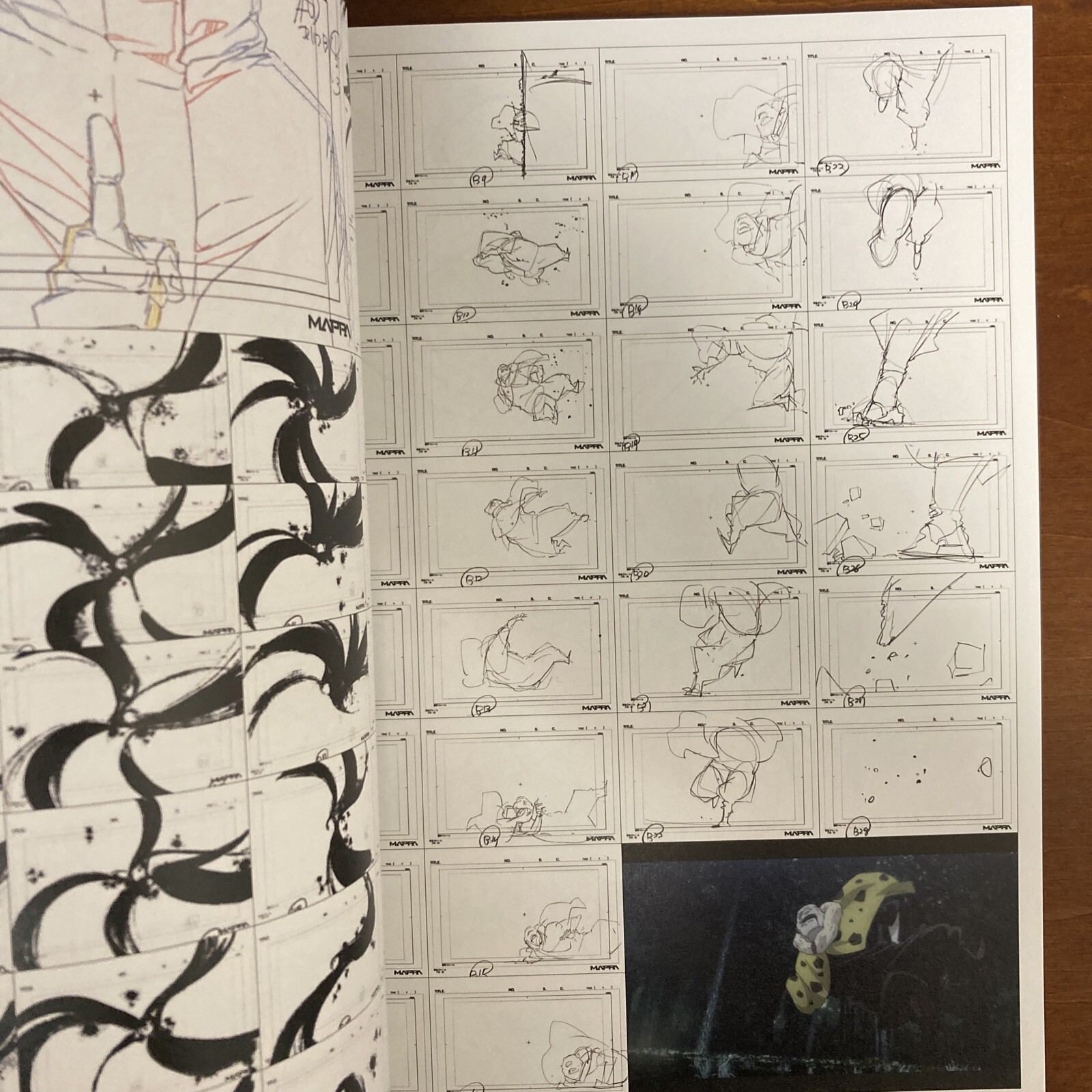 Jujutsu Kaisen KEY ANIMATION Vol.1 Art Book Illustration