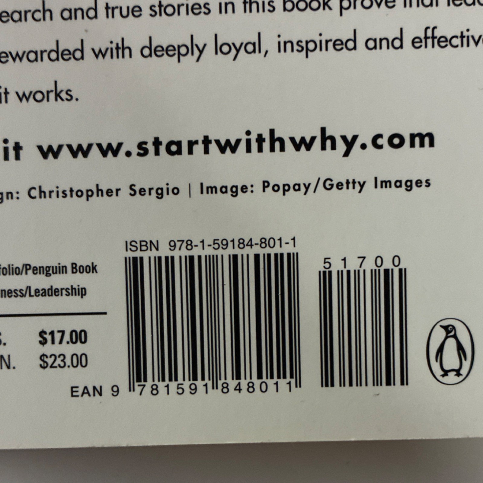 Leaders Eat Last Simon Sinek Trade Paperback Portfolio Penguin Leadership