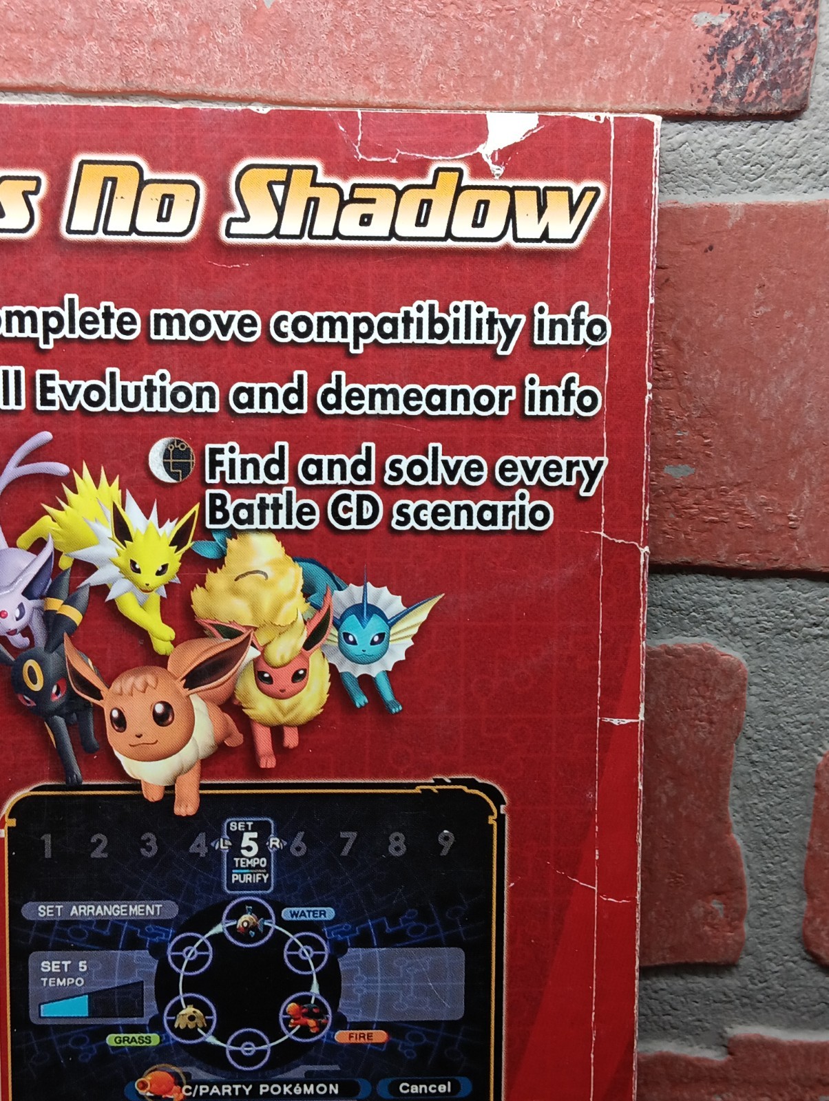 Pokemon XD Gale of Darkness Prima Official Game Guide NO POSTER GameCube