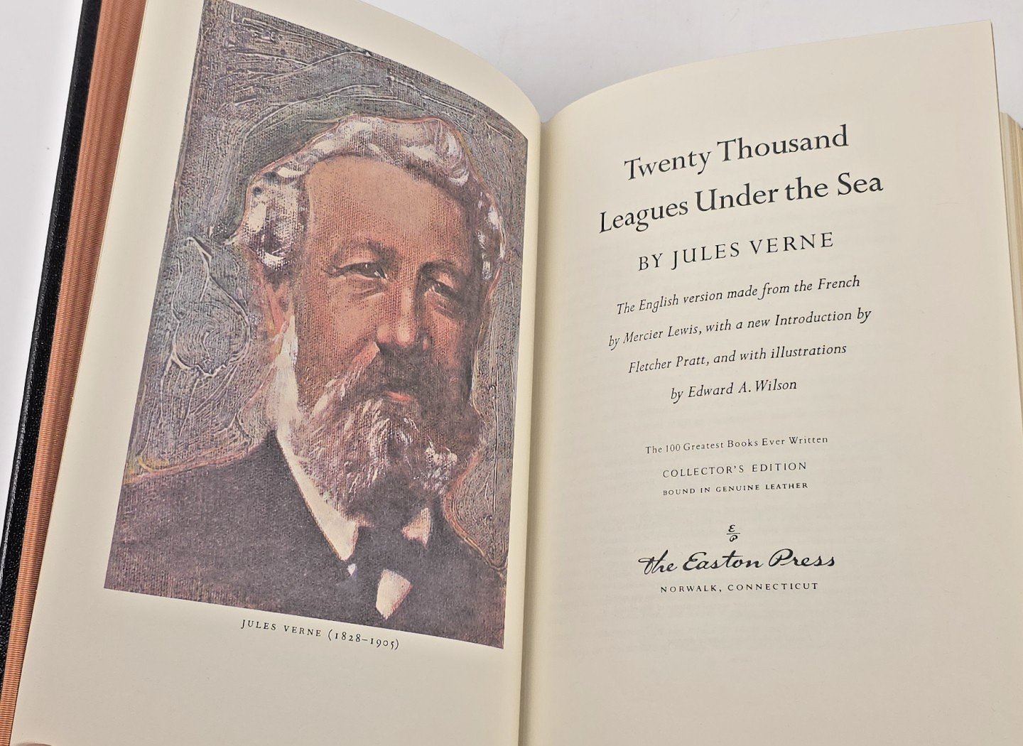 20,000 Leagues Under the Sea by: Verne ~ Easton Press 1977 ~ 100 Greatest Books