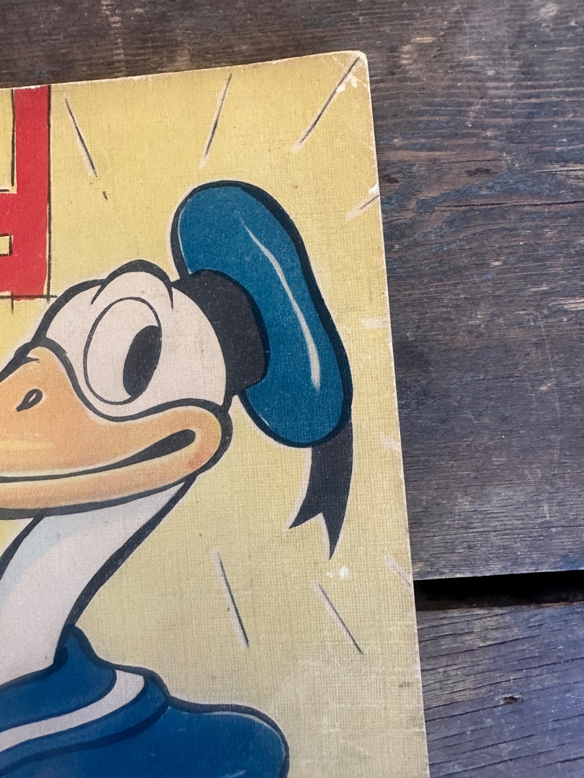 1935 Walt Disney’s Donald Duck Book Whitman Publishing Original!