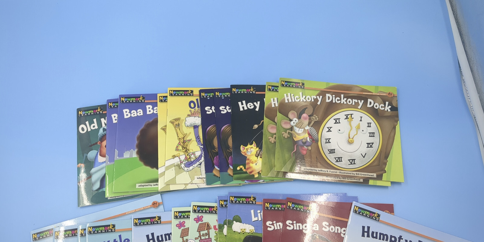 Rising Readers K-1 Nursery Rhyme Books Newmark Learning Paperbacks – 22 Books