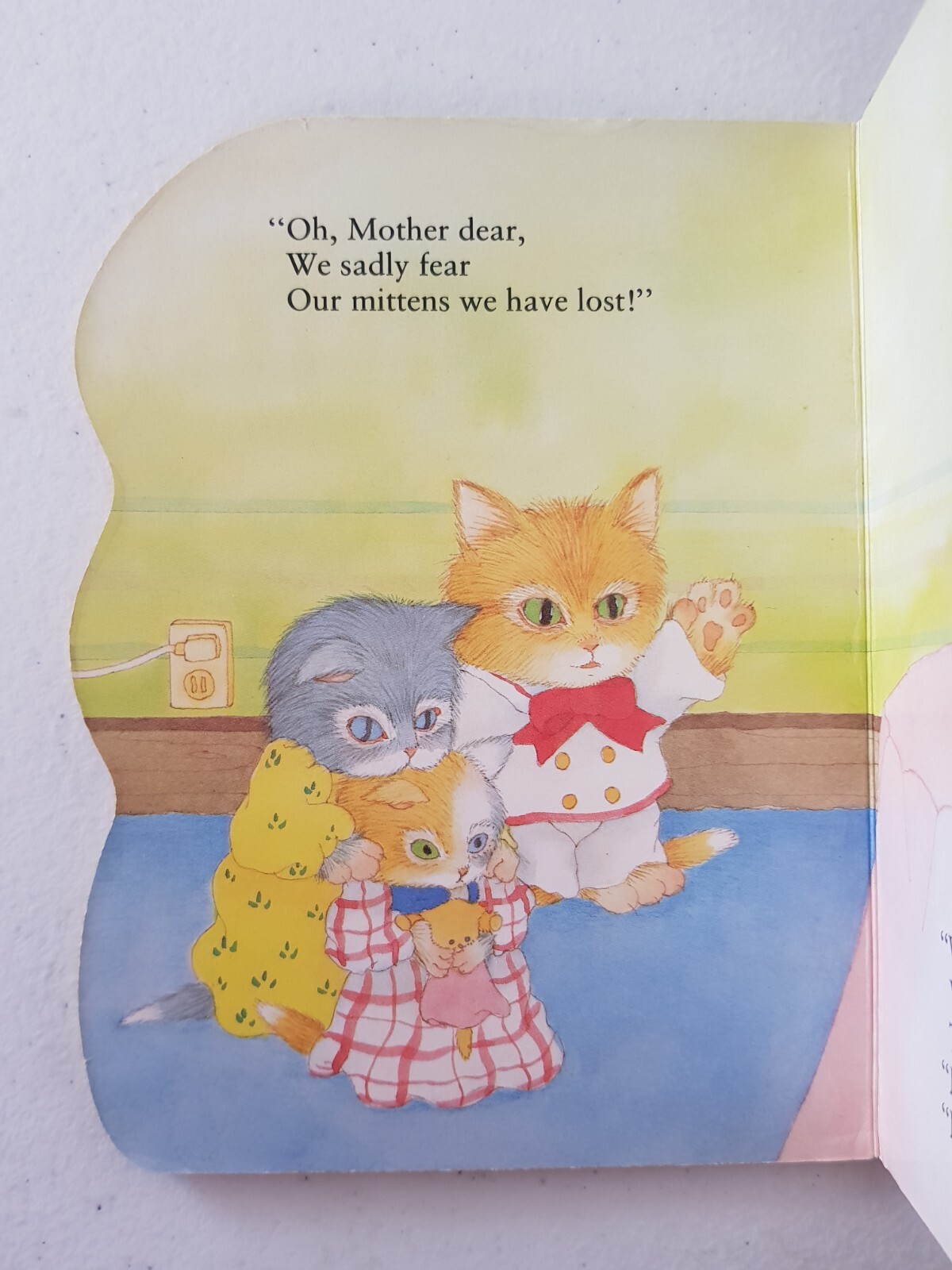 Pudgy Pal Board Book – The Three Little Kittens 1996 Dot Stott