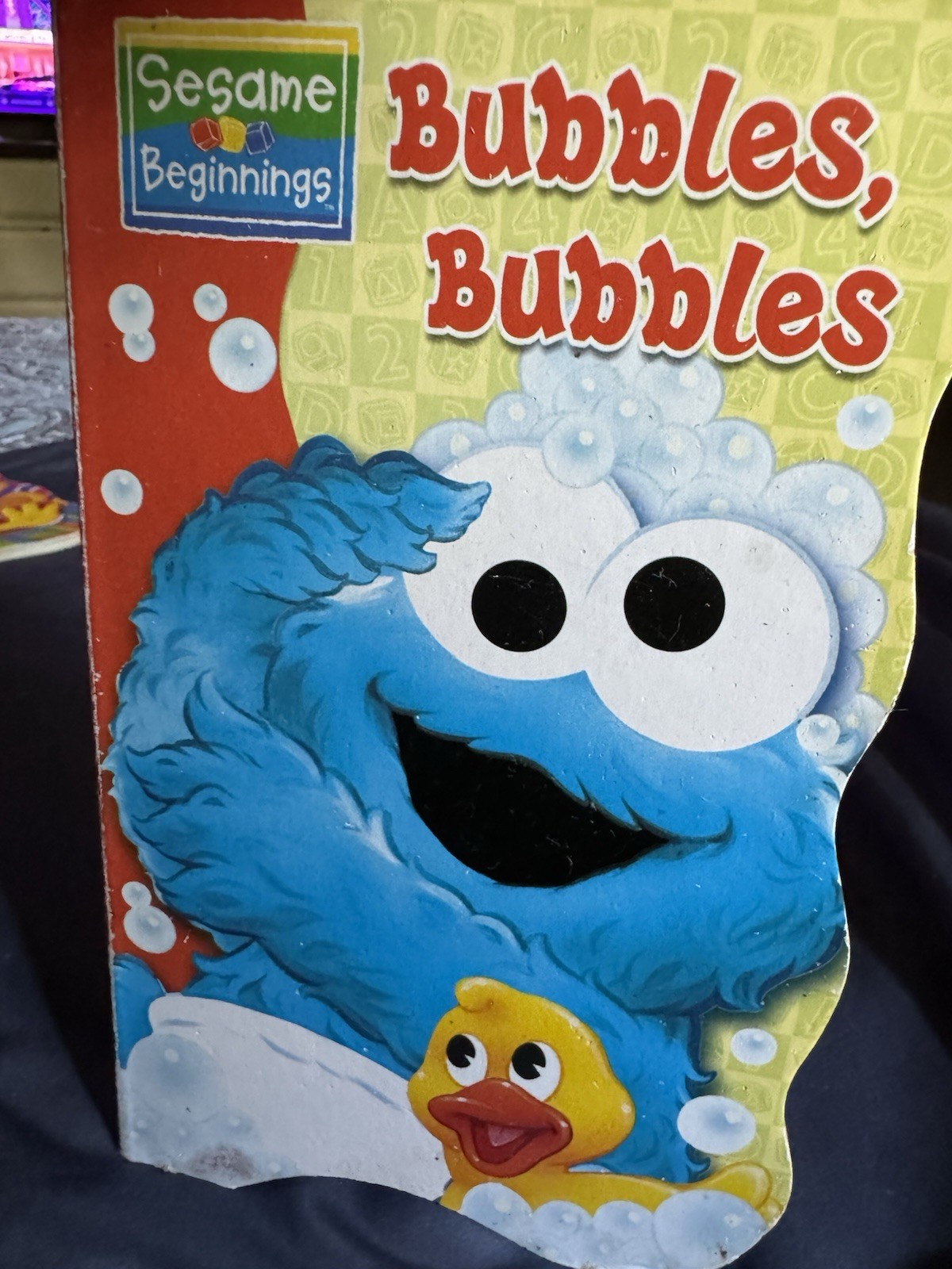 Sesame Beginnings Bubbles, Bubbles Board Book Bendon Publishing Cookie Monster
