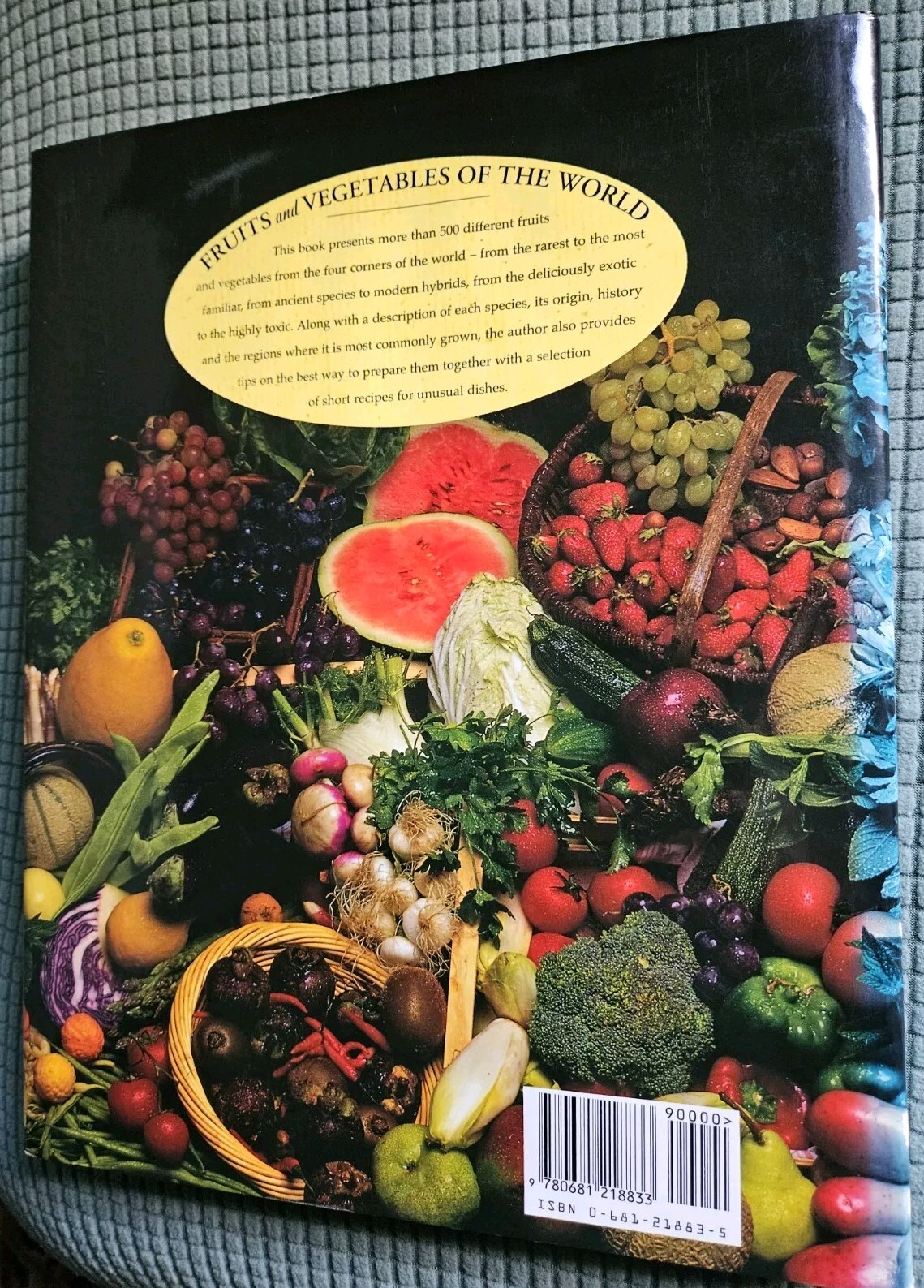 1995 Fruits & Vegetables Of The World By Michel Viard 191 Pages 1st LP Edition