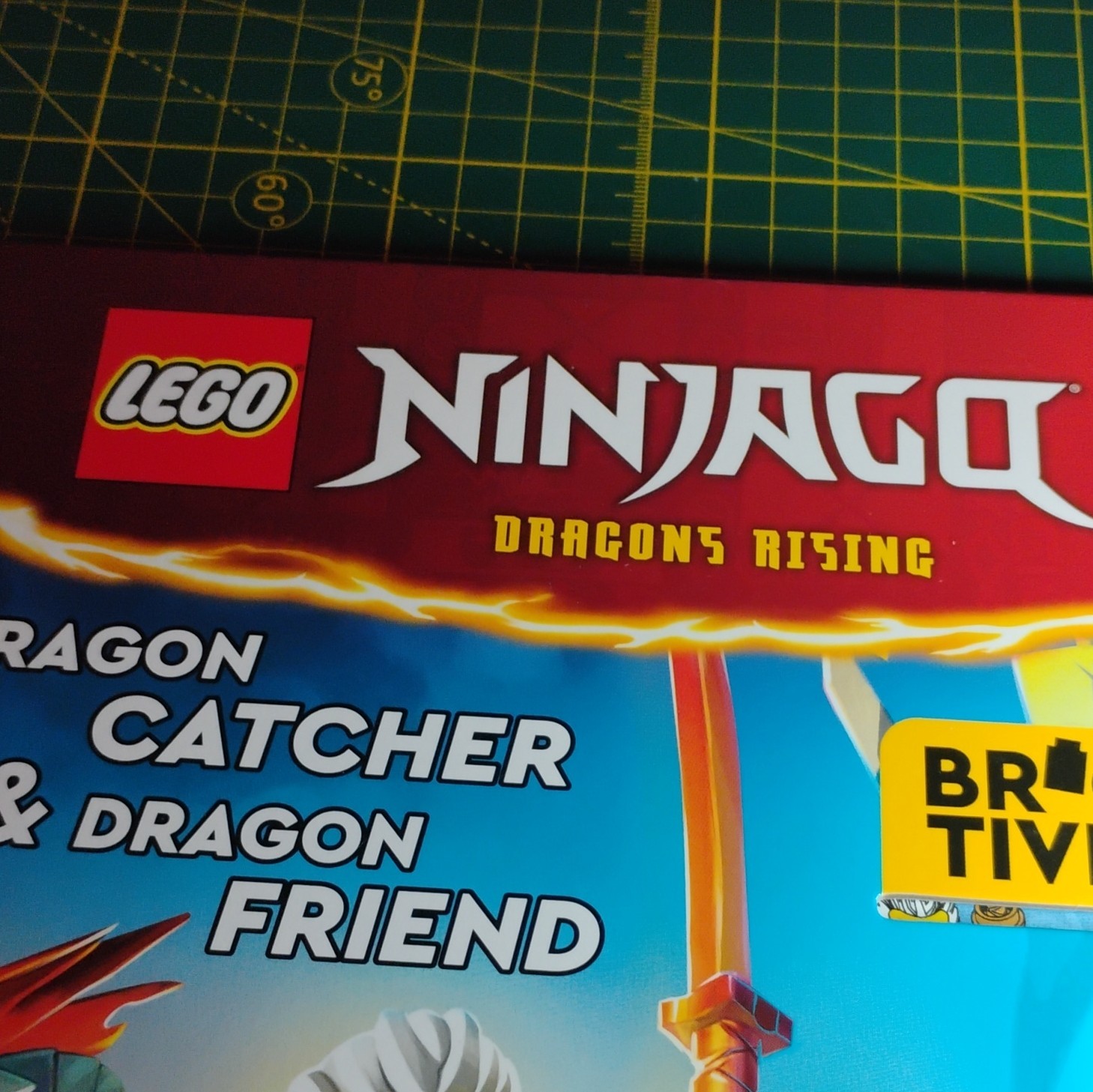 Scholastic LEGO Ninjago Dragon Catcher & Dragon Friend HC 1st Ed 2025 Eng