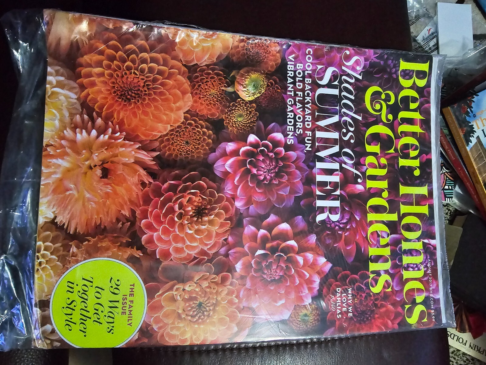 5-BETTER HOMES & GARDENS Magazines AUGUST/SEPTEMBER 2017APRIL/JUNE/JULY 2018-NIP