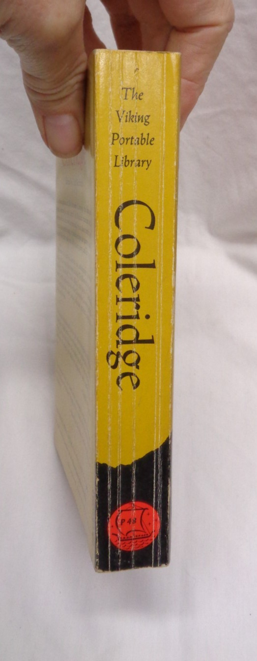 The Portable COLERIDGE ~ I. A. Richards ~ The Viking Press 10th Printing 1972 PB