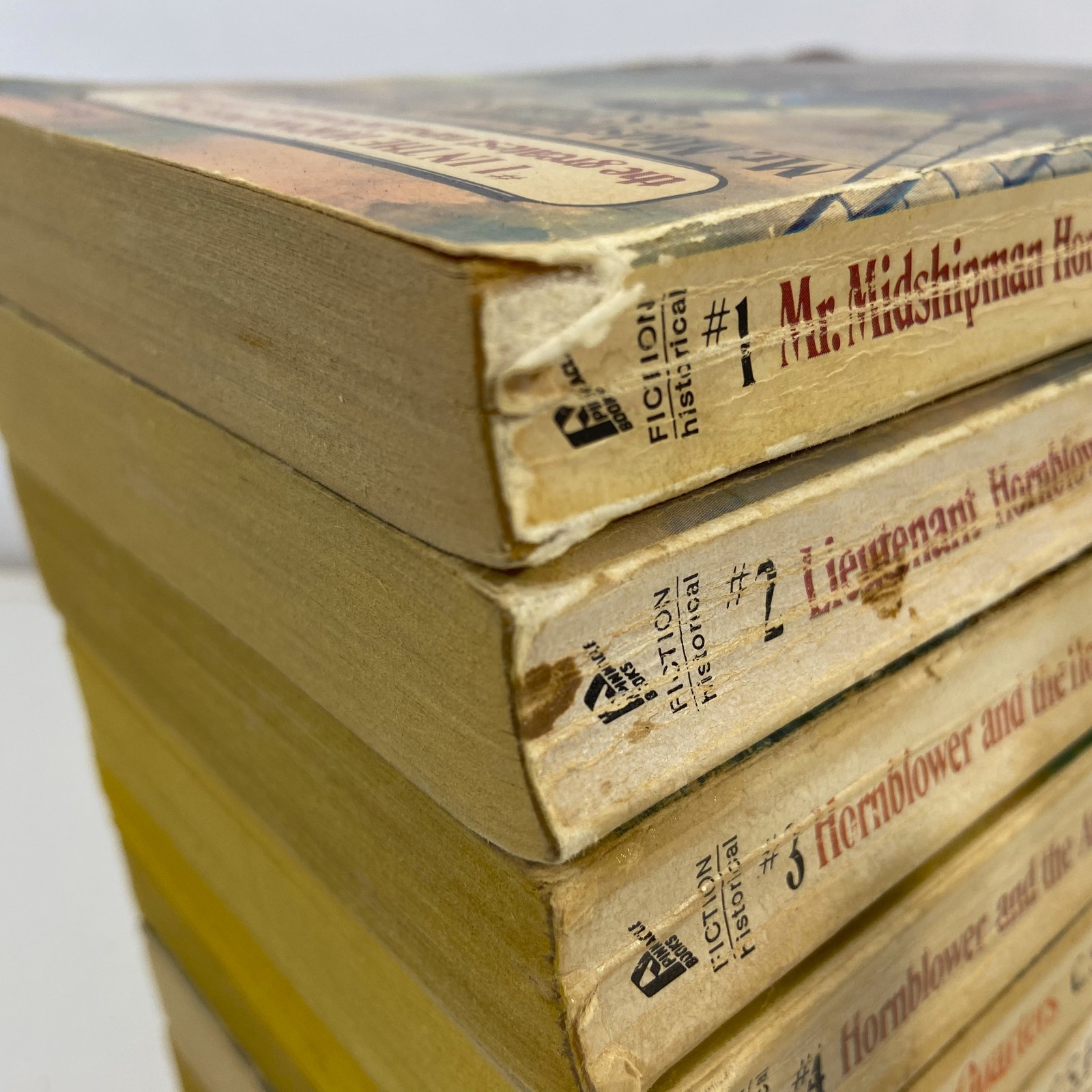 C.S. Forester 9 VTG Hornblower Saga Series Misc Volumes Pinnacle Books MMPB Lot