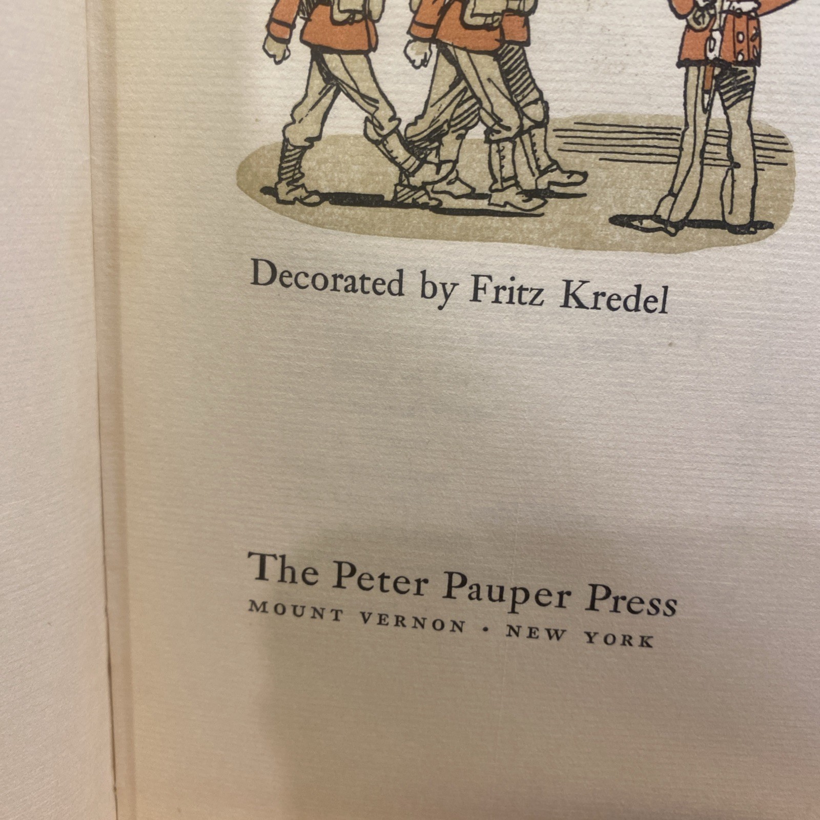 Barrack-Room Ballads By Rudyard Kipling Dec. By Fritz Kredel, Peter Pauper Press