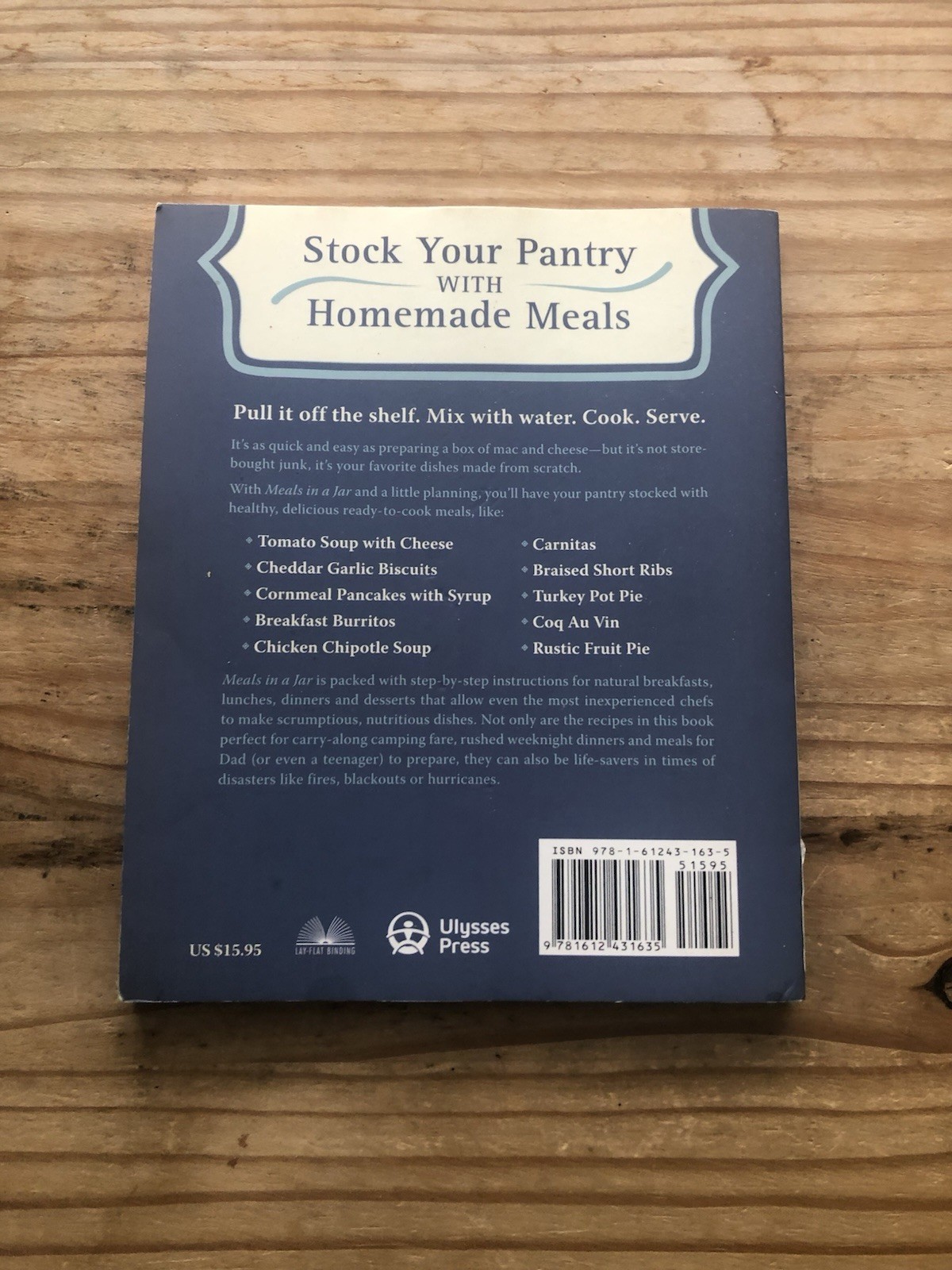 Meals In A Jar Julie Languille Paperback Ulysses Press Quick Easy Homemade