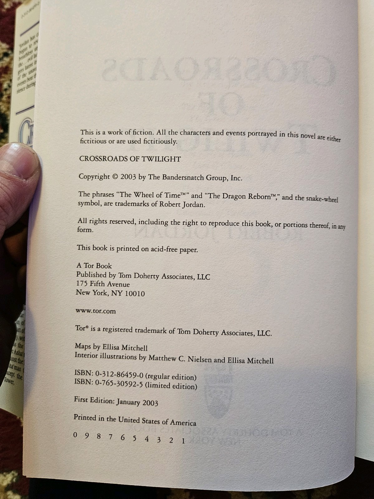 Robert Jordan WHEEL OF TIME 5-Book Bundle – All 1st Edition / 1st Printings HC