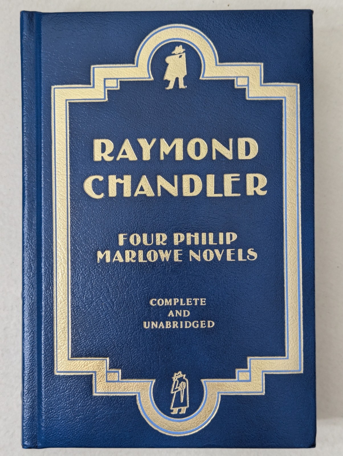 Four Complete Philip Marlowe Novels by Raymond Chandler Leather Bound