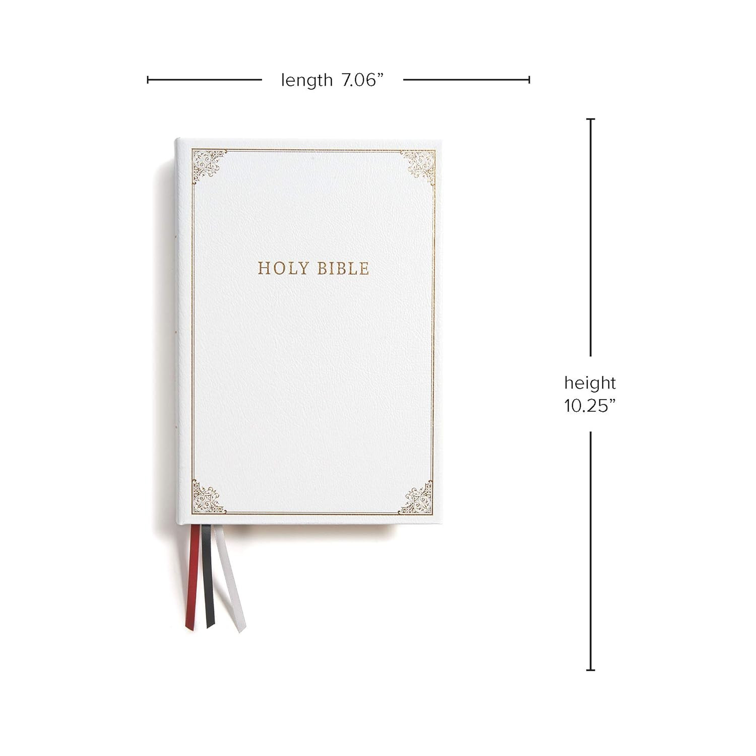 CSB Family Bible, White Bonded Leather over Board: Holy Bible