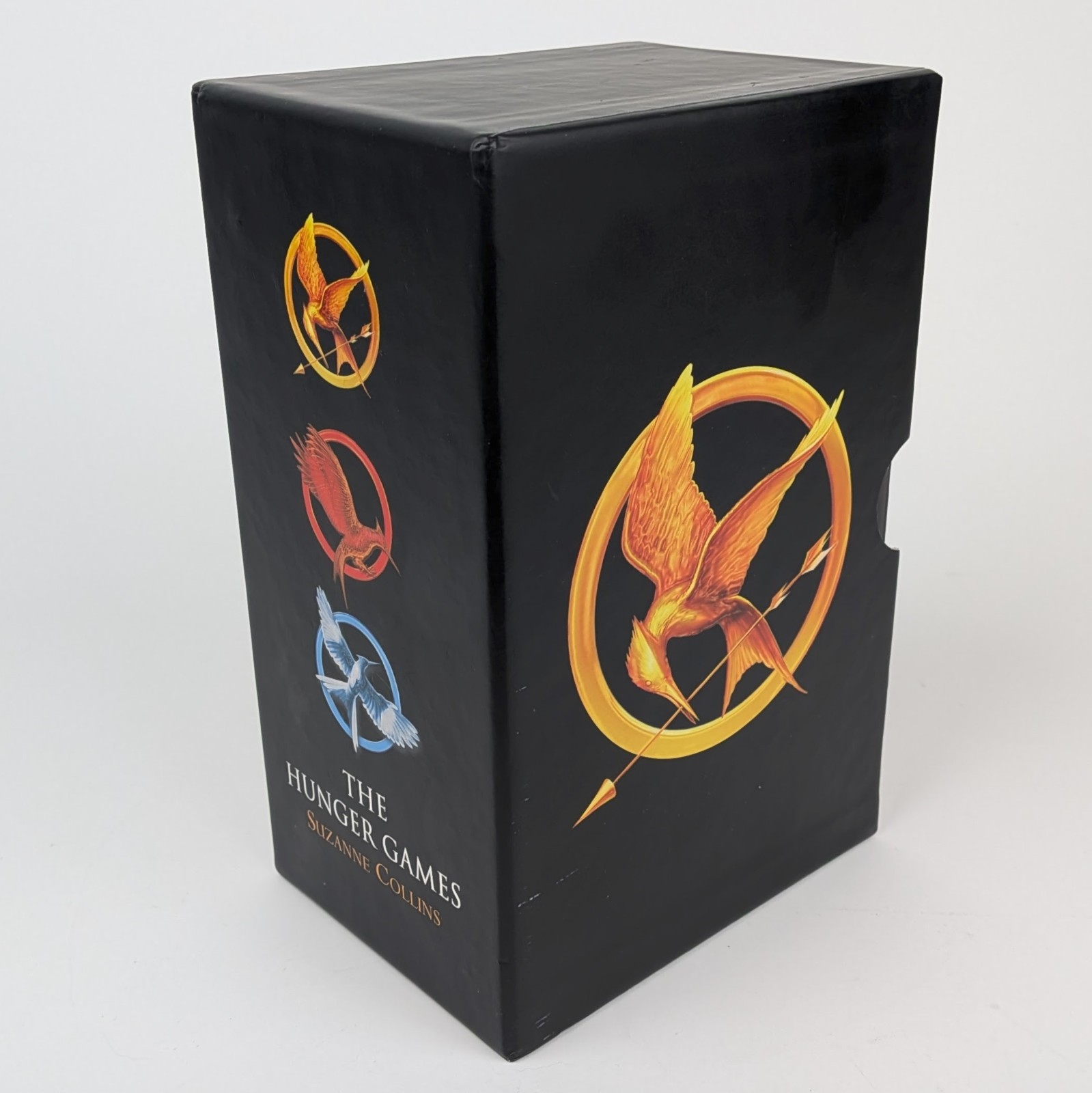 The Hunger Games Trilogy Boxset (Scholastic, 2013) – Softcover with Sleeve