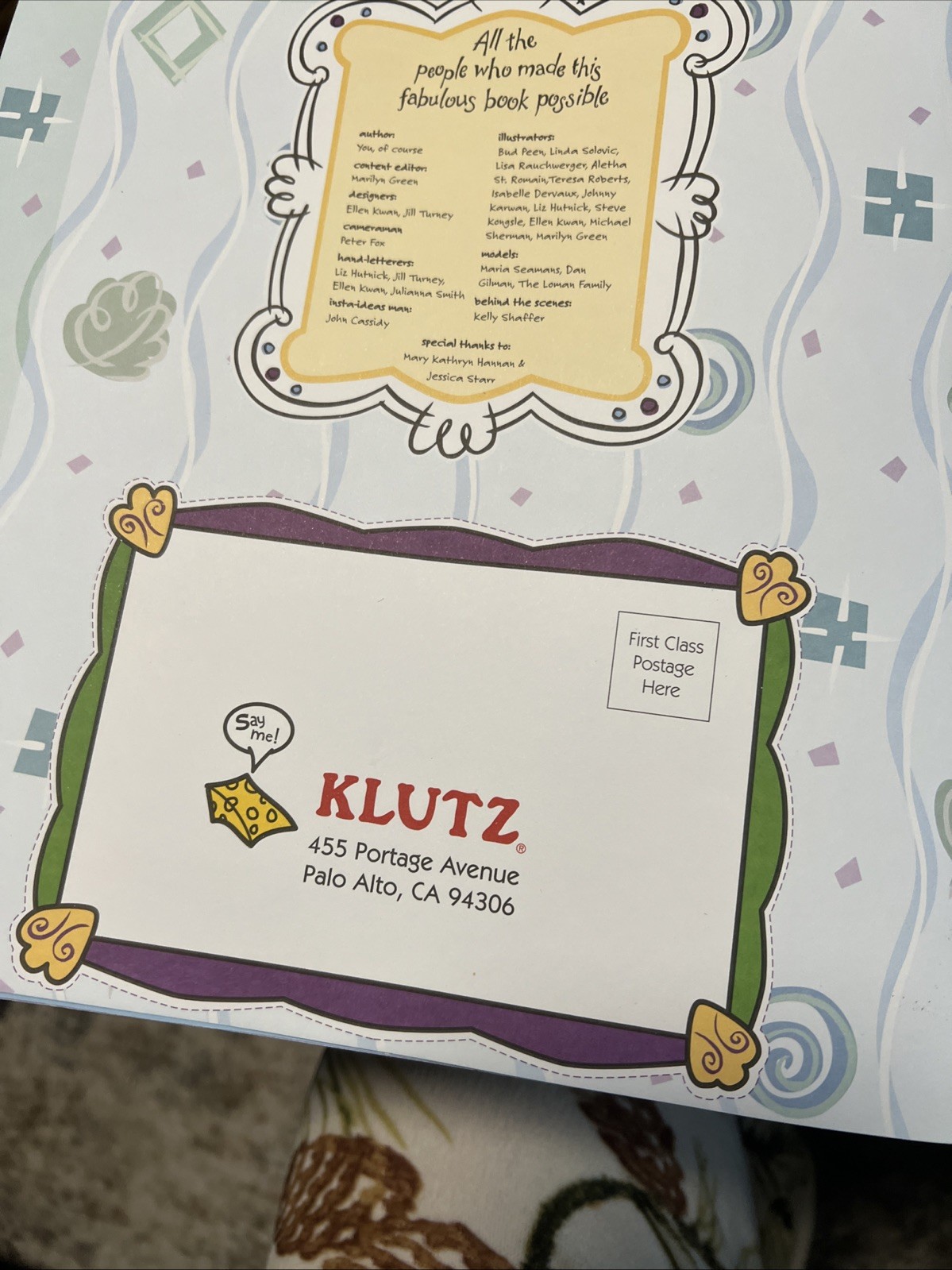 MY FABULOUS LIFE IN PICTURES (KLUTZ) By The Editors Of Klutz Excellent(F2)