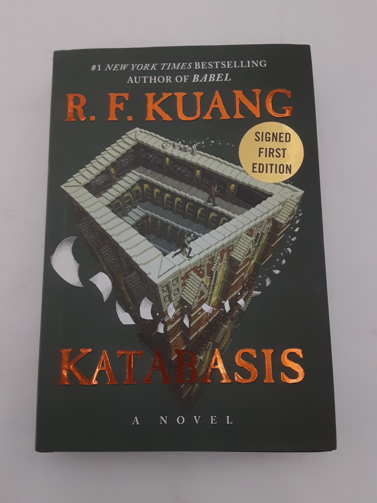 Katabasis a Novel by R.F. Kuang Signed 1st Ed HC 9780063450592
