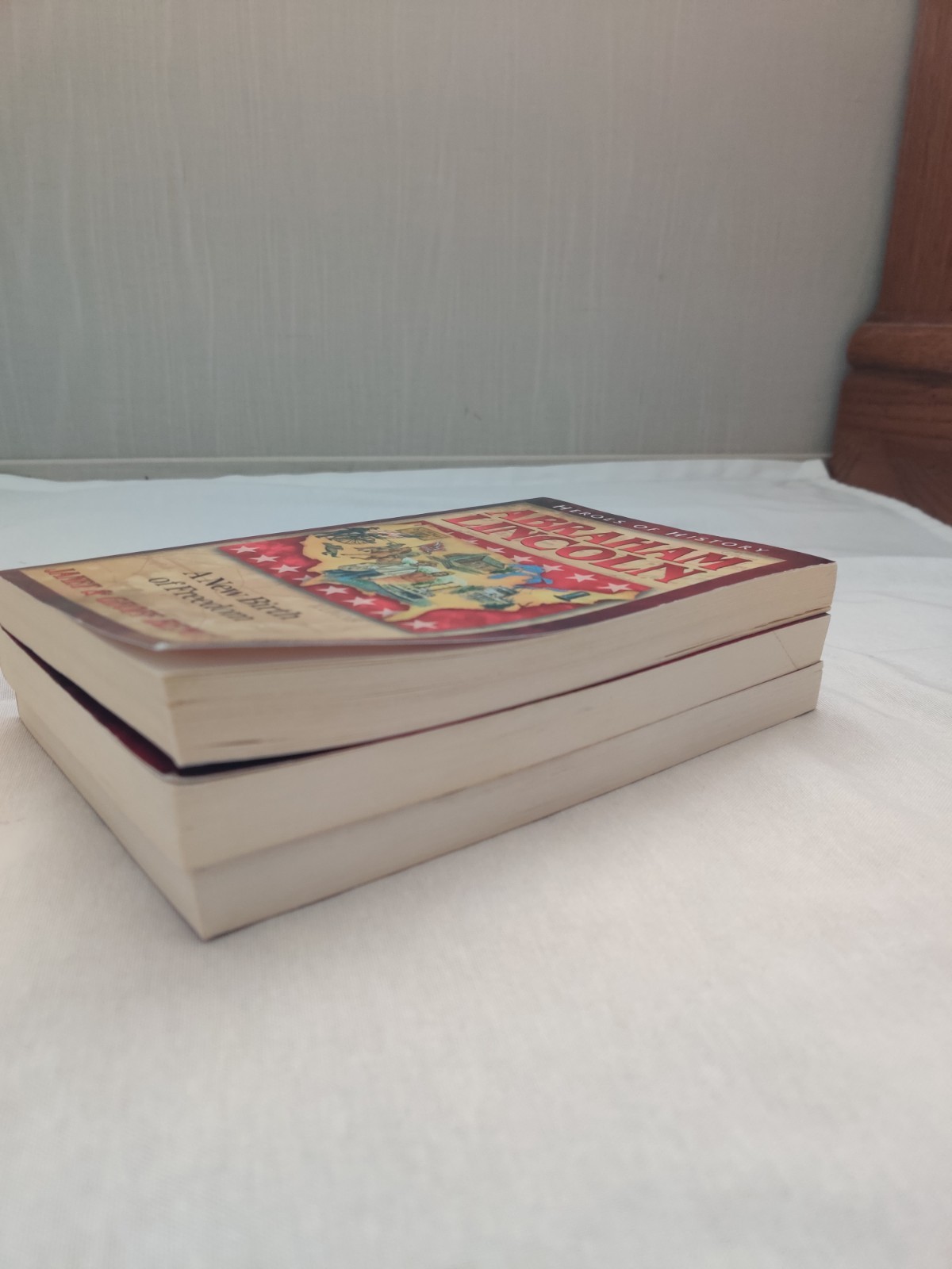 Heroes of History Book Set Abraham Lincoln, Meriwether Lewis, and William Penn