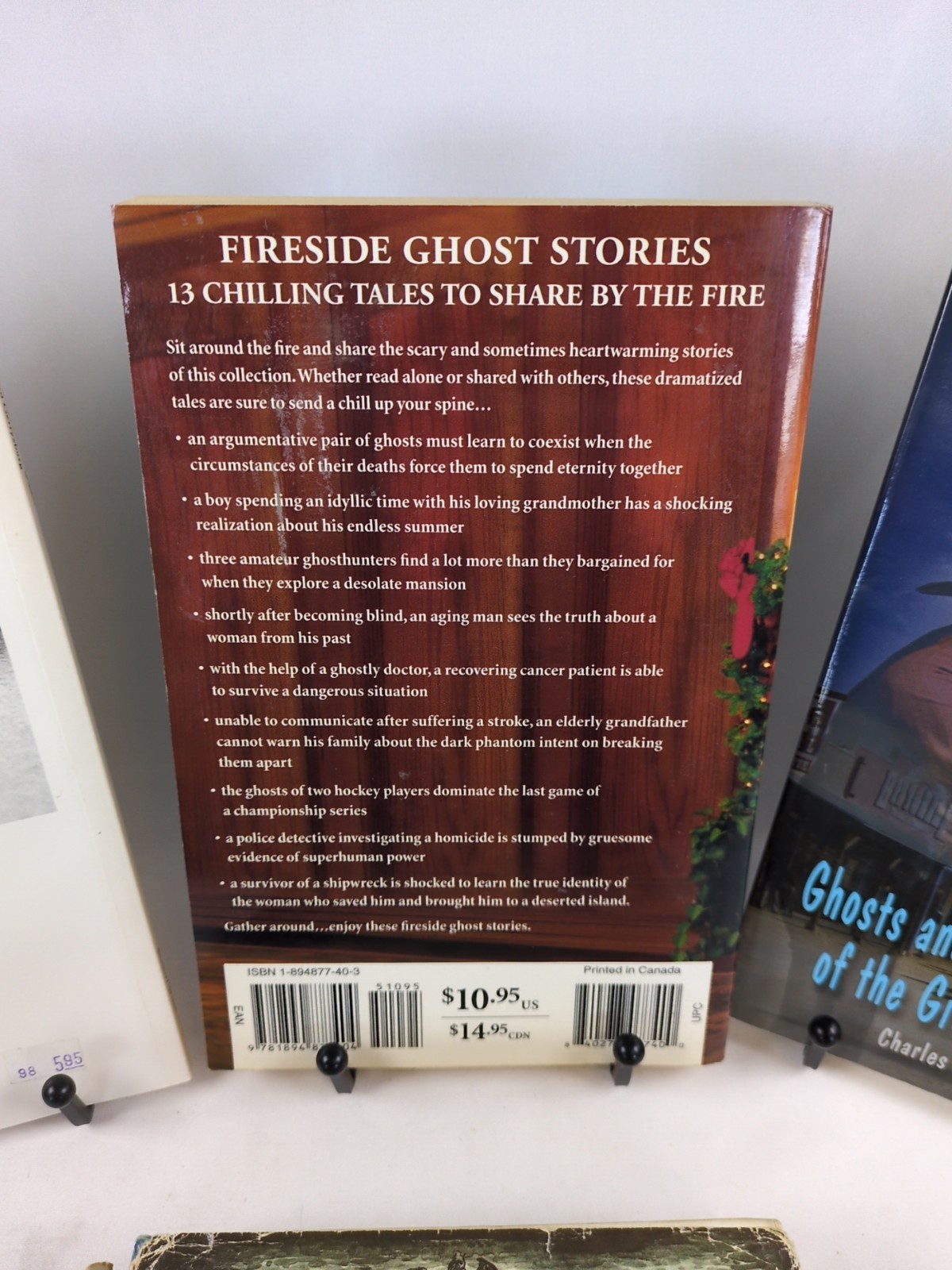 4 Book Lot – Mystery, Ghost Stories, Supernatural, Haunted Places